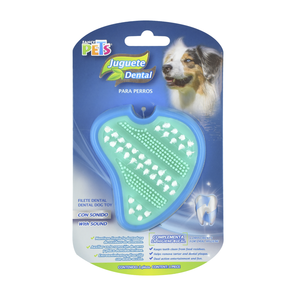 Foto 4 pulgar | Juguete Dental para Perro Fancy Pets en Forma de Filete con Cerdas