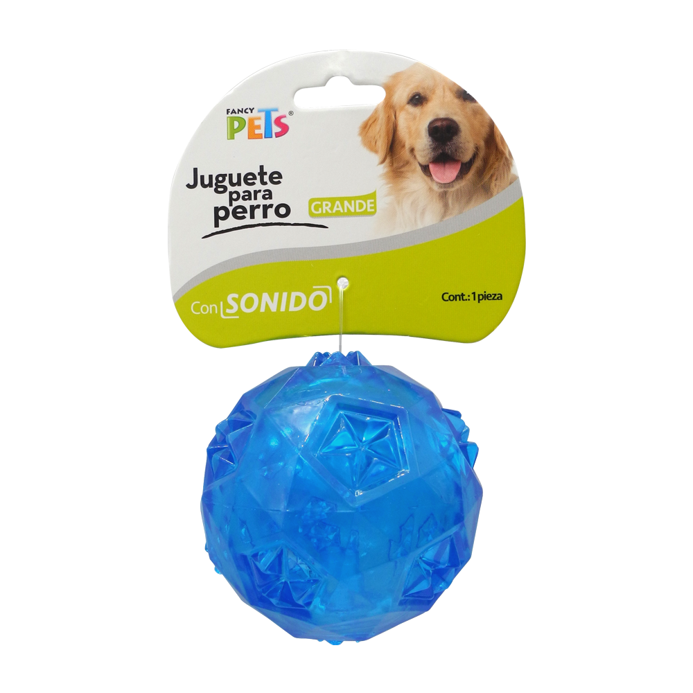 Foto 2 pulgar | Juguete Pelota Prisma para Perro Fancy Pets con Sonido