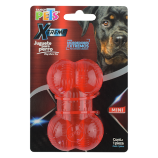 Foto 1 | Fancy Pets Juguete Xtreme Hueso Rojo Para Perro Tamaño Mini