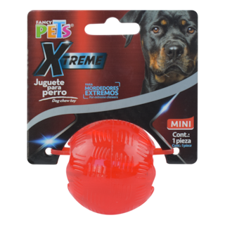Foto 1 | Fancy Pets Juguete Xtreme Bola Rojo Para Perro Tamaño Mini
