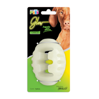 Foto 1 | Fancy Pets Juguete Balón De Rugby Glow Para Perro Que Brilla En La Oscuridad Tamaño Chico
