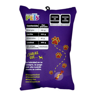 Foto 2 | Fancy Pets Juguete De Tela Doggie Scrunch Fuego Para Perro