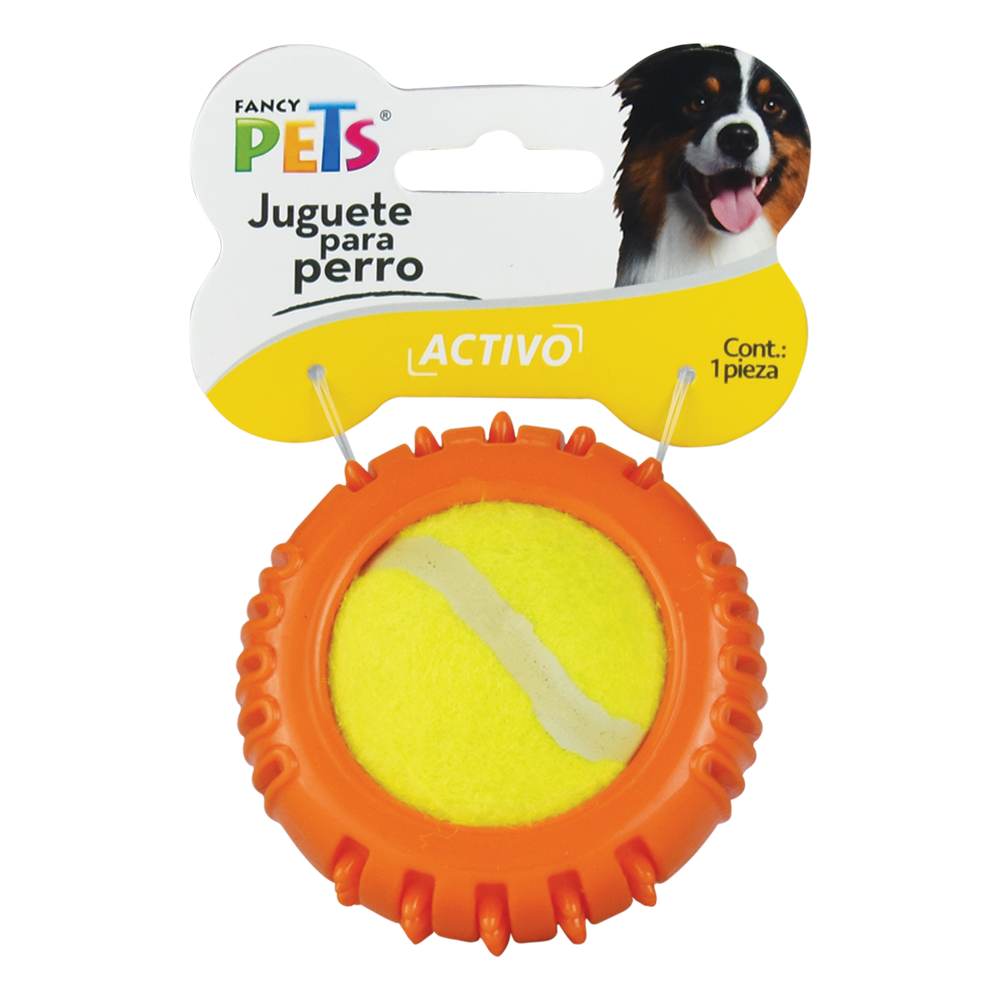 Foto 2 pulgar | Fancy Pets Juguete Con Pelota De Tenis Para Perro