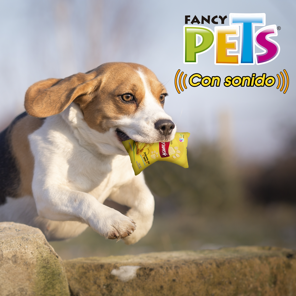 Foto 4 pulgar | Fancy Pets Juguete De Tela Doggie Scrunch Pollo Para Perro