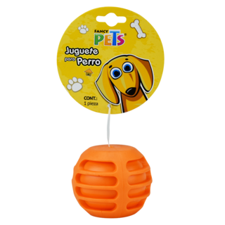 Foto 1 | Fancy Pets Juguete Pelota De Caucho Acalanada Para Perro Varios Colores