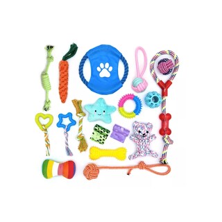 Foto 1 | Kit de 18 Piezas Juguete de Cuerda para Perro Eo Safe Imports Esi-8847 Multicolor