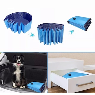 Foto 4 | Alberca Plegable Eo Safe Imports para Mascota 80 x 20 Cm Azul