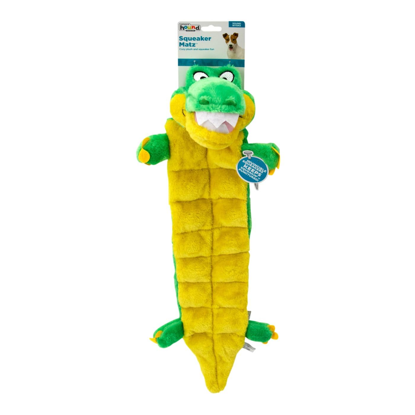 Foto 8 pulgar | Juguete Para Perros Outward Hound Squeaker Matz Plush Gator Xl - Venta Internacional.