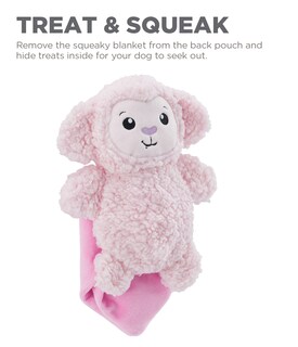 Foto 4 | Juguete Para Perros Pequeños Blanket Buddies Outward Hound Pink Lamb - Venta Internacional.
