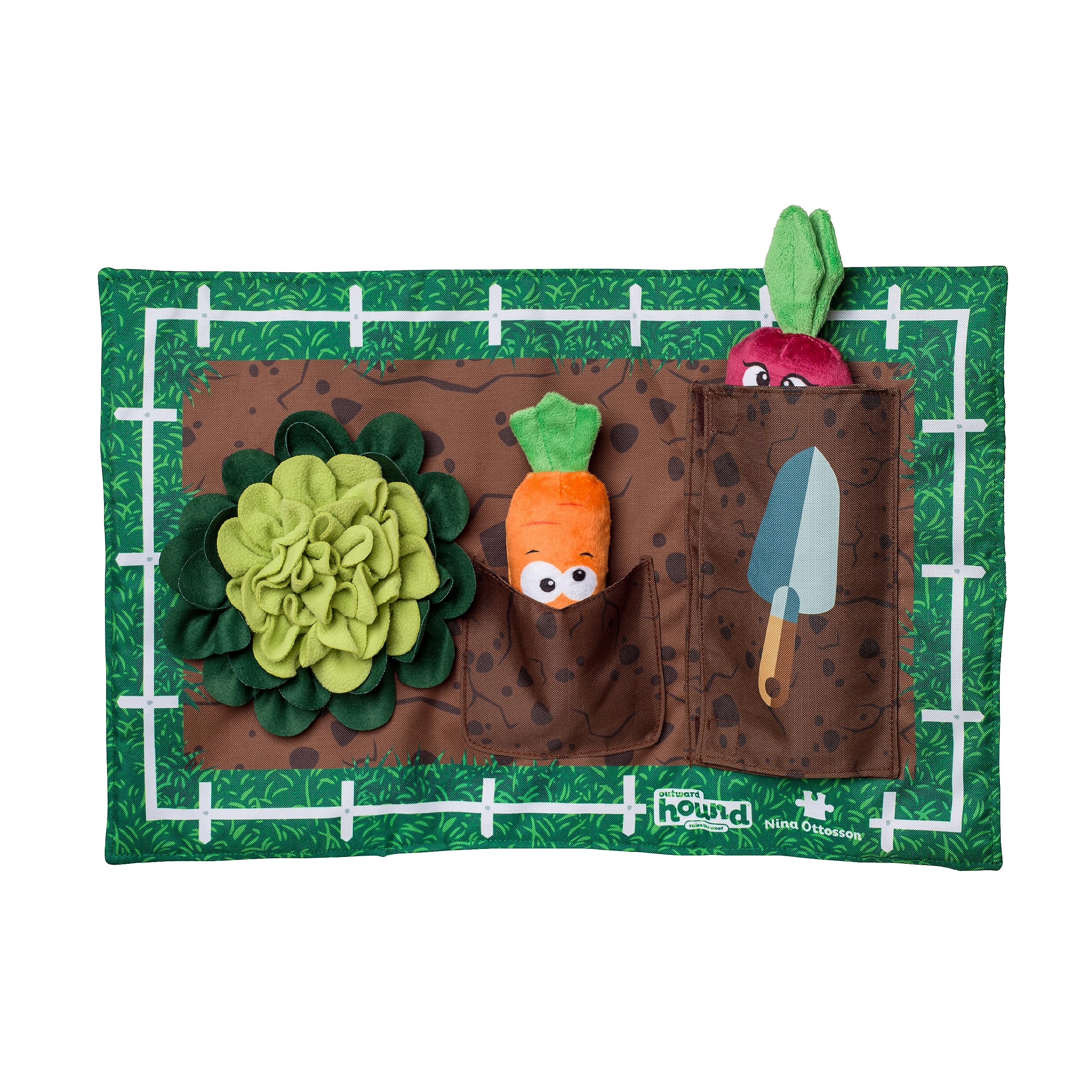 Foto 2 pulgar | Juguete Para Perros Outward Hound Nina Ottosson Activity Matz Garden Game - Venta Internacional.