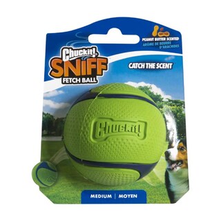 Foto 1 | Juguete Para Perros Chuckit! Pelota De Goma Sniff, Duradera Y Con Alto Rebote - Venta Internacional.