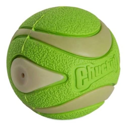 Foto 4 pulgar | ¡squeaker Ball Chuckit! Max Glow Ultra Medium Para 9 A 27 Kg - Venta Internacional.