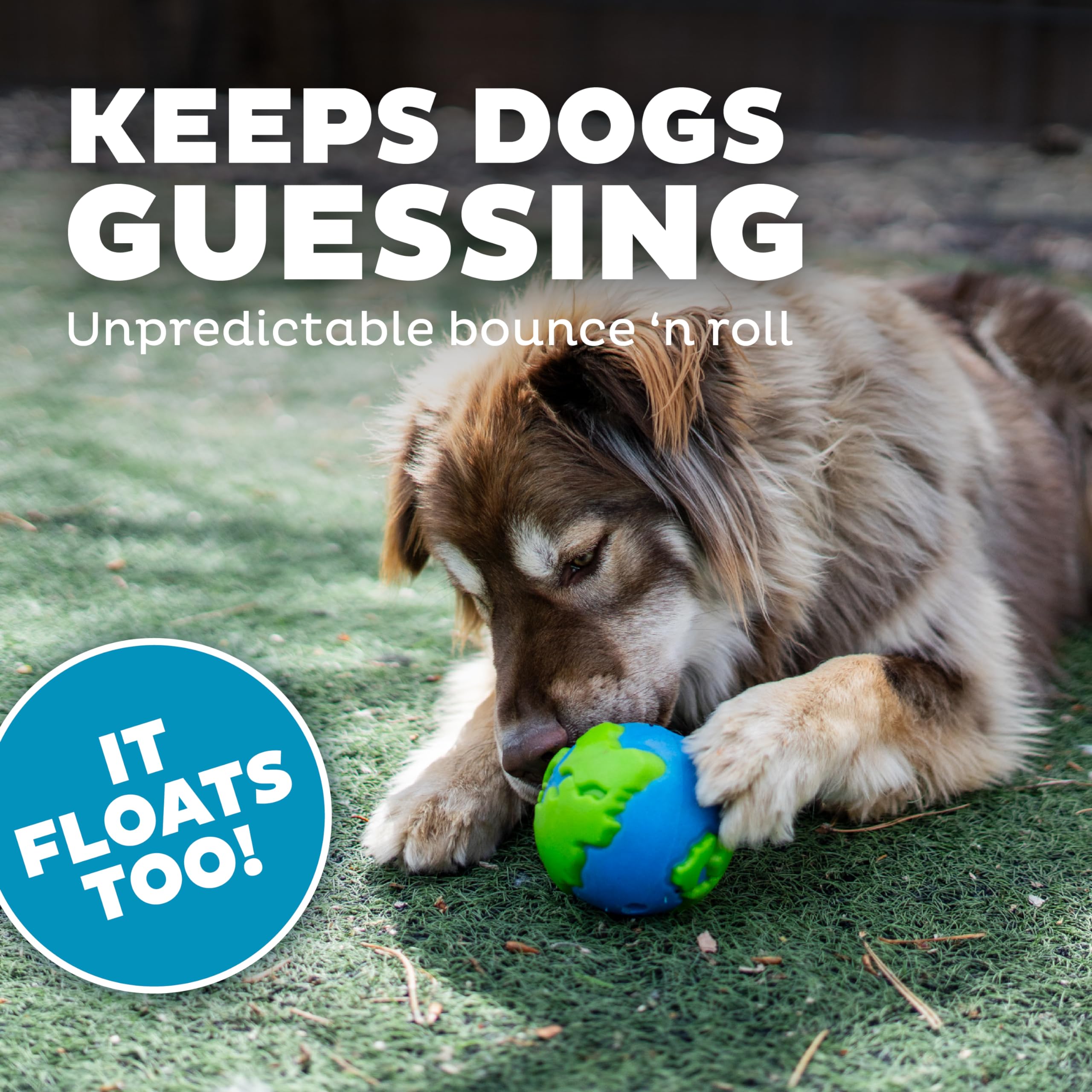 Foto 7 pulgar | Juguete Dispensador De Golosinas Planet Dog Orbee-tuff Planet Ball - Venta Internacional.