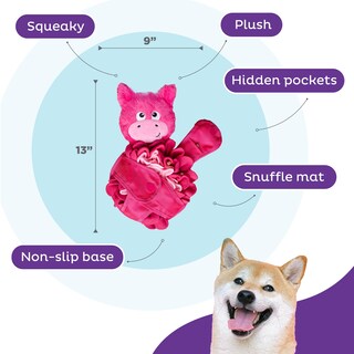 Foto 3 | Tapete Interactivo Con Forma De Rompecabezas Para Perros De Peluche Outward Hound Nina Ottosson - Venta Internacional.