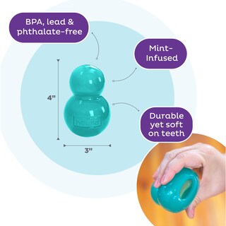 Foto 3 | Juguete Masticable Para Perros Outward Hound Double-tuff Treat Stuffer, Azul - Venta Internacional.