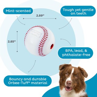 Foto 4 | Dog Toy Outward Hound Sport Ballz, Dispensador De Golosinas De Béisbol - Venta Internacional.
