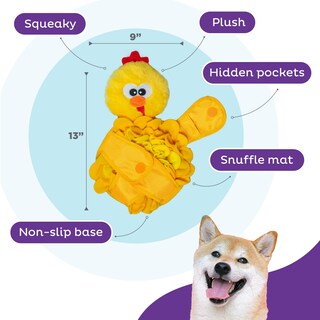 Foto 3 | Tapete Interactivo Con Forma De Rompecabezas Para Perros De Peluche Outward Hound - Venta Internacional.