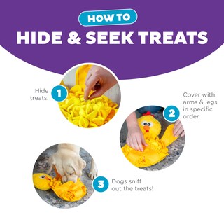 Foto 4 | Tapete Interactivo Con Forma De Rompecabezas Para Perros De Peluche Outward Hound - Venta Internacional.