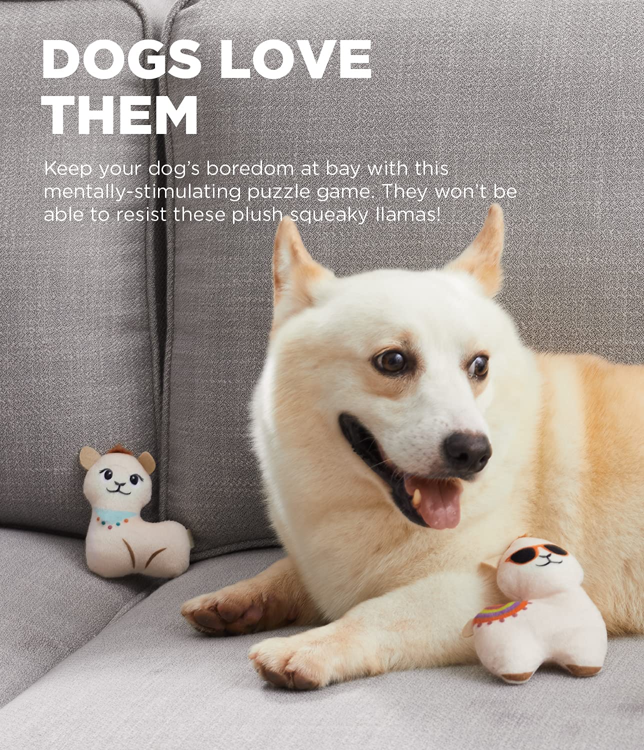 Foto 2 | Juguete De Peluche Para Perros Puzzle Outward Hound Hide A Llama - Venta Internacional.