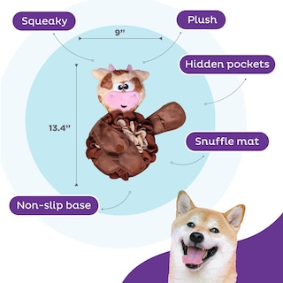 Foto 3 | Colchoneta Interactiva Para Perros De Peluche Y Rompecabezas Outward Hound - Venta Internacional.