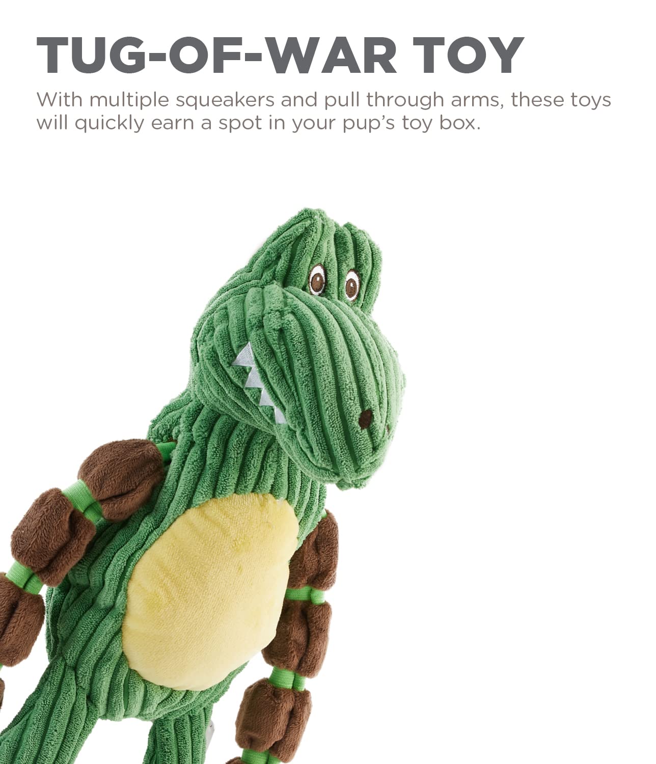 Foto 4 pulgar | Juguete De Peluche Outward Hound Thunda Tugga Gator Plush Squeaky - Venta Internacional.