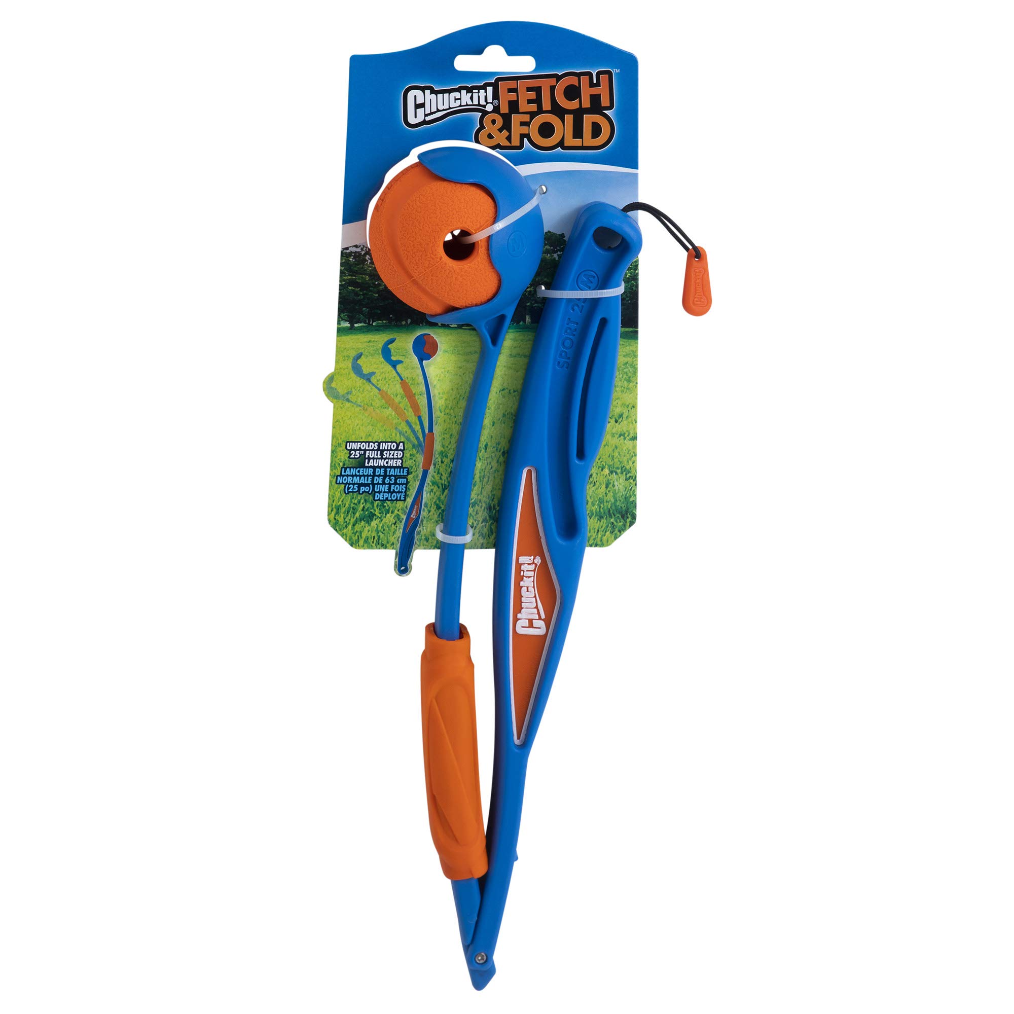 Foto 2 pulgar | Lanzador De Pelotas Para Perros Chuckit! Fetch & Fold Mini De 18 M - Venta Internacional.