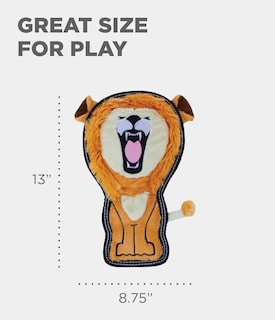 Foto 2 | Juguete De Peluche Para Perros Outward Hound Tough Seamz Lion, Tamaño Mediano - Venta Internacional.