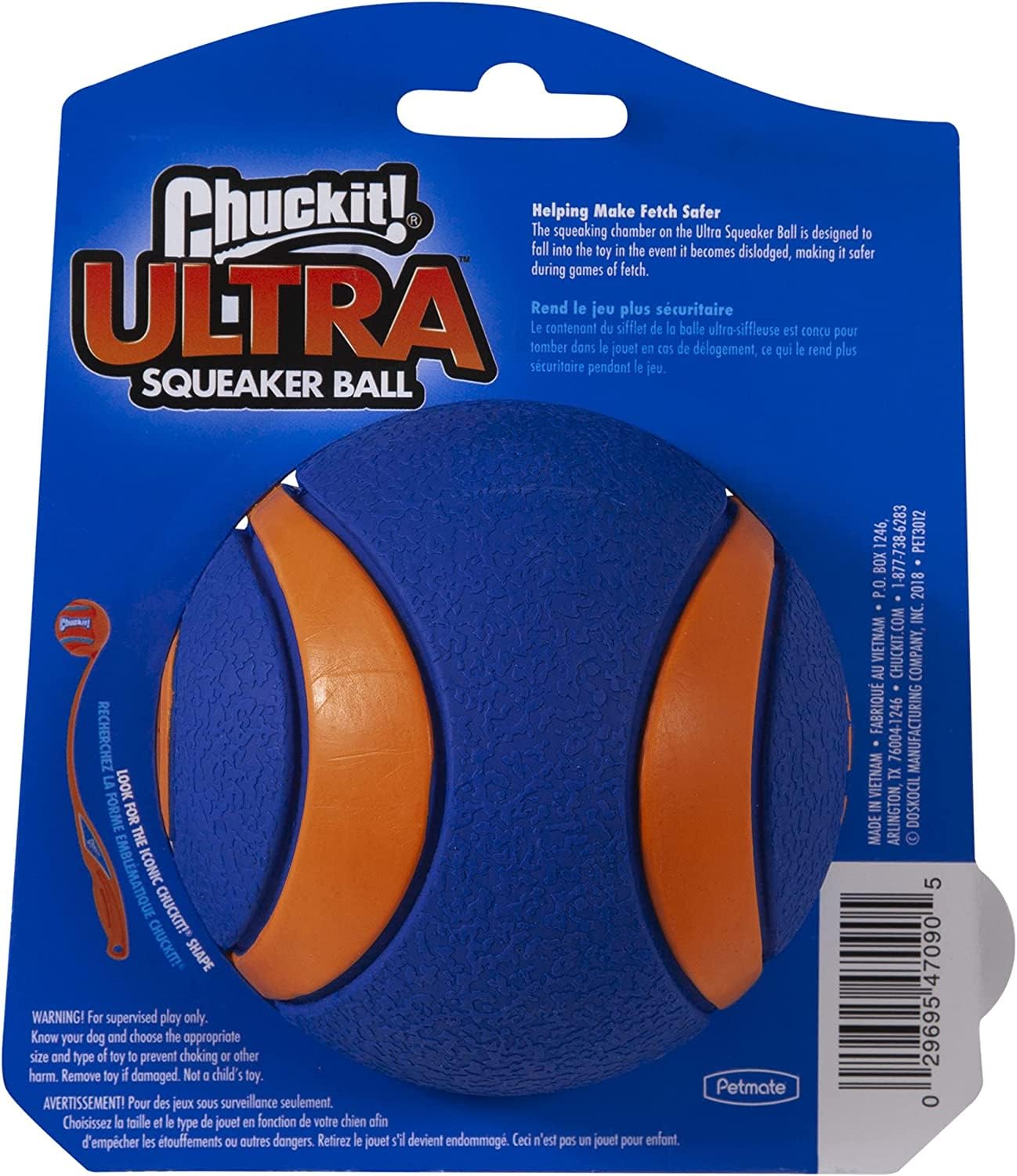 Foto 3 pulgar | ¡dog Ball Chuckit! Ultra Squeaker, Extra Grande, Para Más De 45 Kg - Venta Internacional.