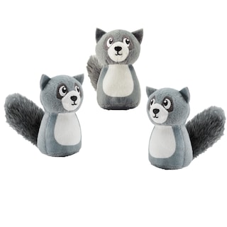 Foto 1 | Juguetes De Repuesto Para Perros Outward Hound Squeakin' Racoon, Paquete De 3 - Venta Internacional.