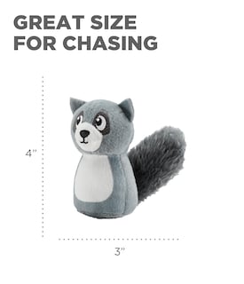Foto 4 | Juguetes De Repuesto Para Perros Outward Hound Squeakin' Racoon, Paquete De 3 - Venta Internacional.