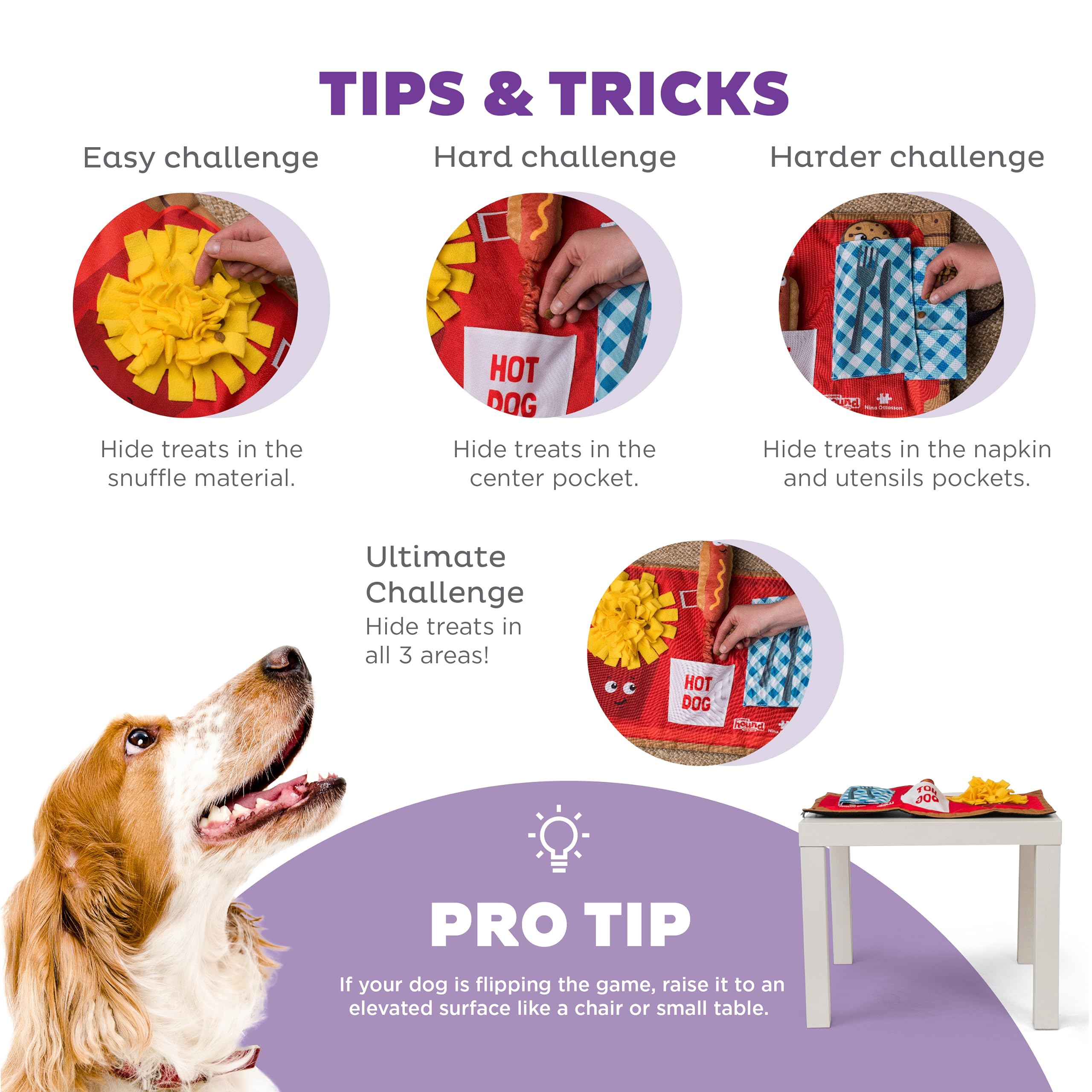 Foto 5 pulgar | Colchoneta Para Perros Outward Hound Nina Ottosson Activity Matz - Venta Internacional.