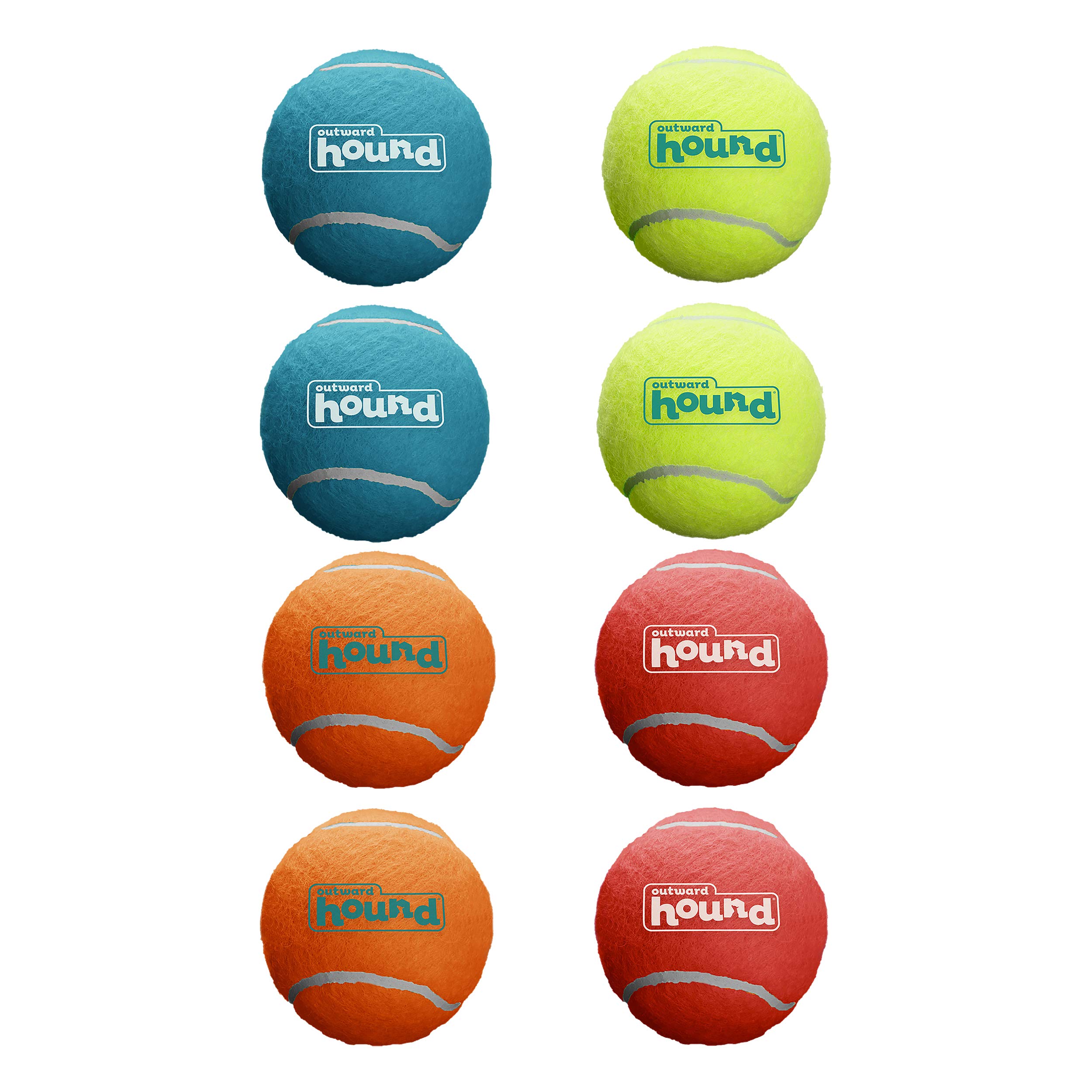 Juguete Para Perros Outward Hound Squeaker Ballz Fetch Small, Paquete De 8 - Venta Internacional.