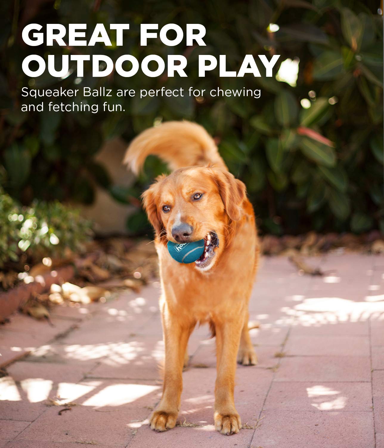 Foto 5 pulgar | Juguete Para Perros Outward Hound Squeaker Ballz Fetch Small, Paquete De 8 - Venta Internacional.