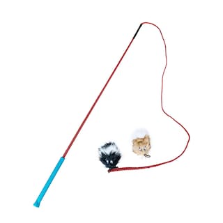 Foto 1 | Dog Wand Outward Hound Tail Teaser Con Suaves Juguetes De Peluche - Venta Internacional.
