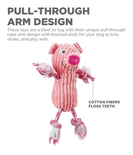Foto 4 | Juguete De Peluche Para Perros Outward Hound Charming Pet Ranch Roperz - Venta Internacional.