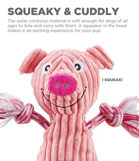 Foto 5 | Juguete De Peluche Para Perros Outward Hound Charming Pet Ranch Roperz - Venta Internacional.