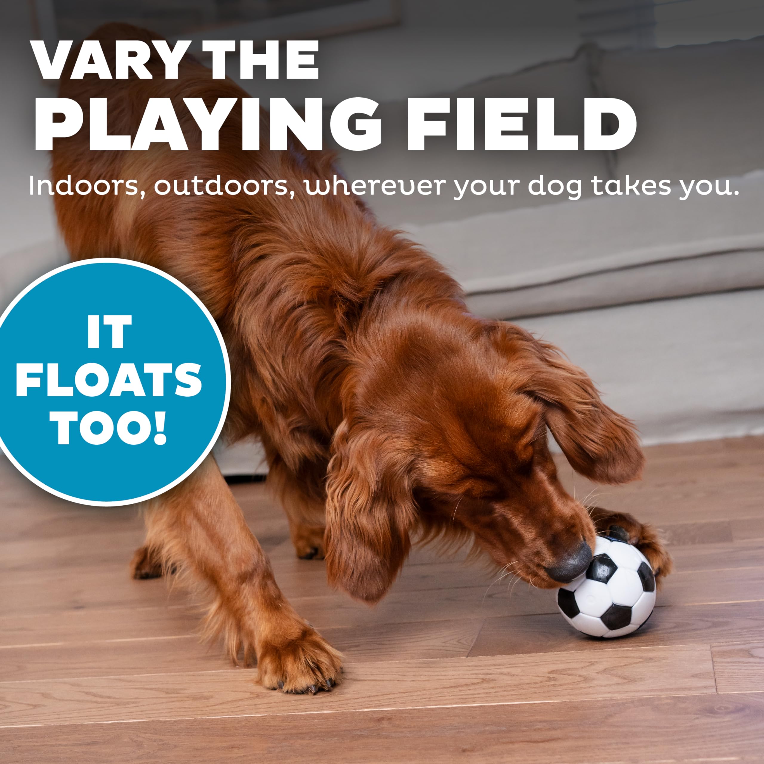 Foto 7 pulgar | Dog Toy Outward Hound Sport Ballz, Dispensador De Balones De Fútbol - Venta Internacional.
