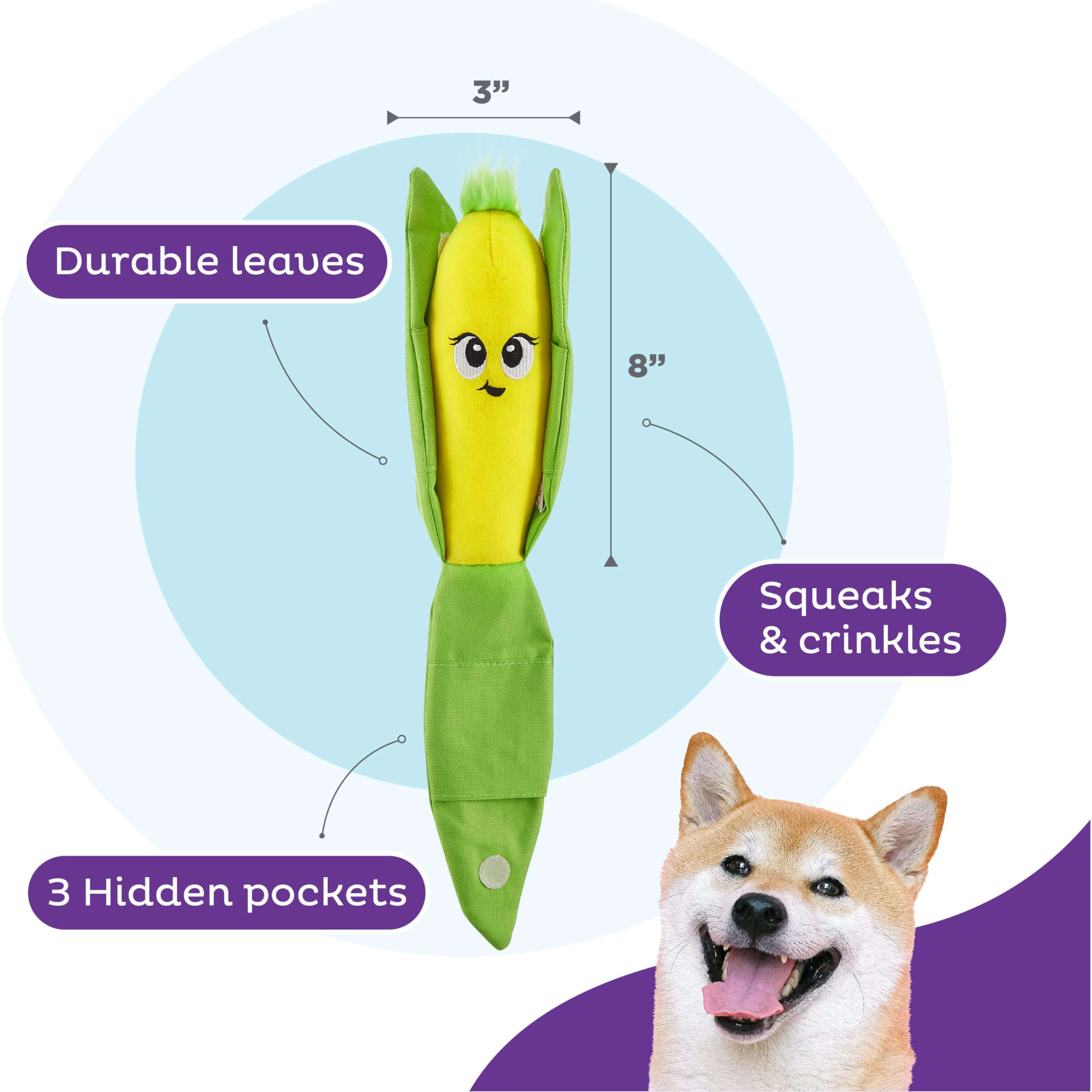 Foto 4 pulgar | Puzzle Para Perros Outward Hound Nina Ottosson Hide N' Find De Peluche - Venta Internacional.