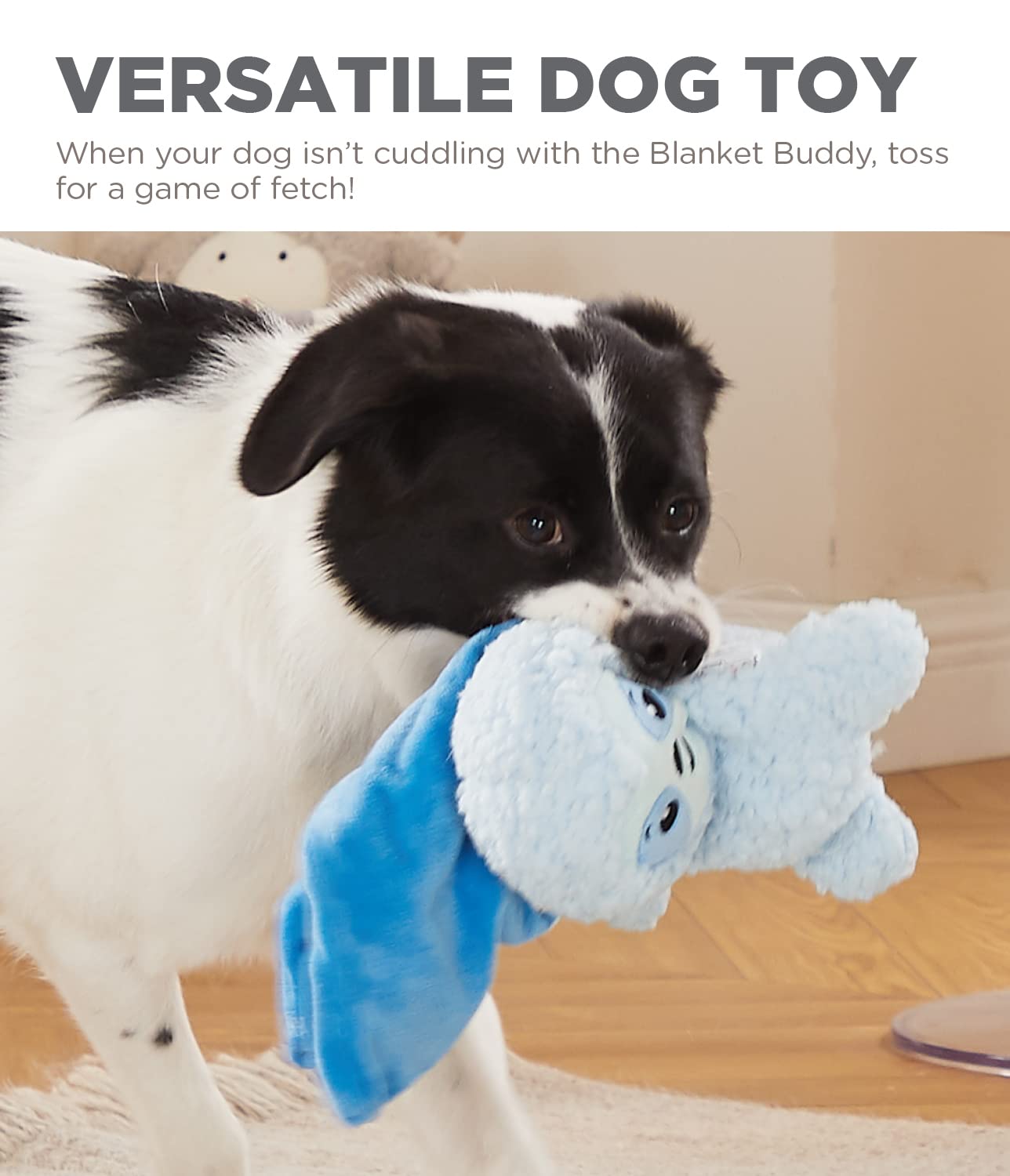 Foto 6 pulgar | Juguete Para Perros Pequeños Blanket Buddy Outward Hound Blue Sloth - Venta Internacional.
