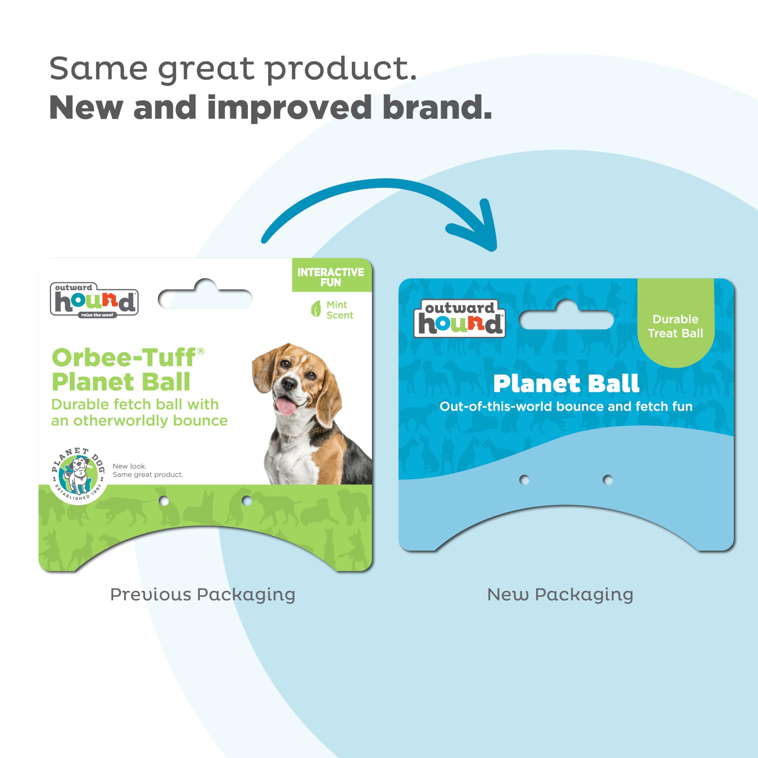 Foto 3 pulgar | Juguete Para Perros Outward Hound Planet Dog Orbee-tuff Planet Ball - Venta Internacional.