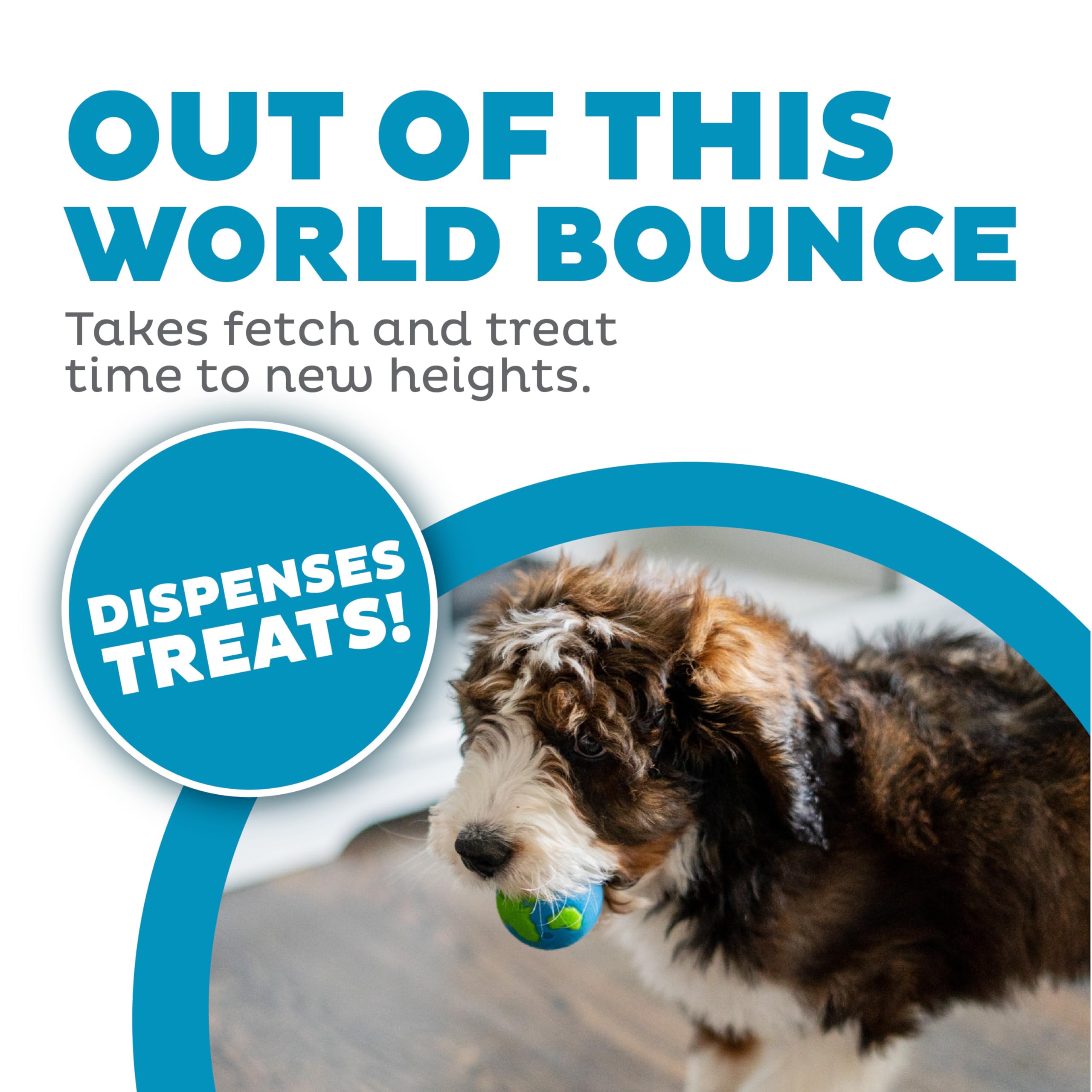 Foto 4 pulgar | Juguete Para Perros Outward Hound Planet Dog Orbee-tuff Planet Ball - Venta Internacional.