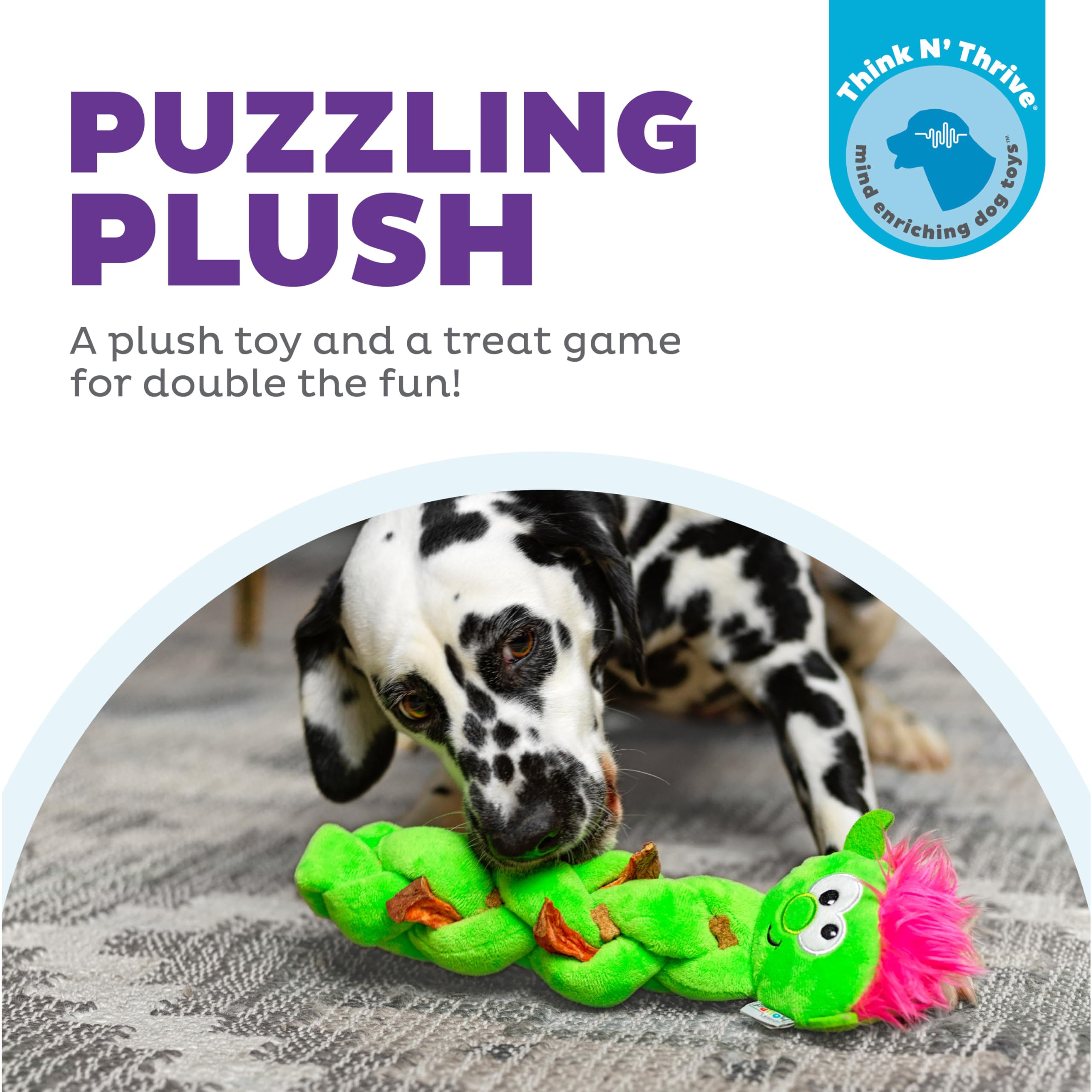 Foto 3 pulgar | Puzzle Para Perros Outward Hound Nina Ottosson Twistiez De Peluche - Venta Internacional.
