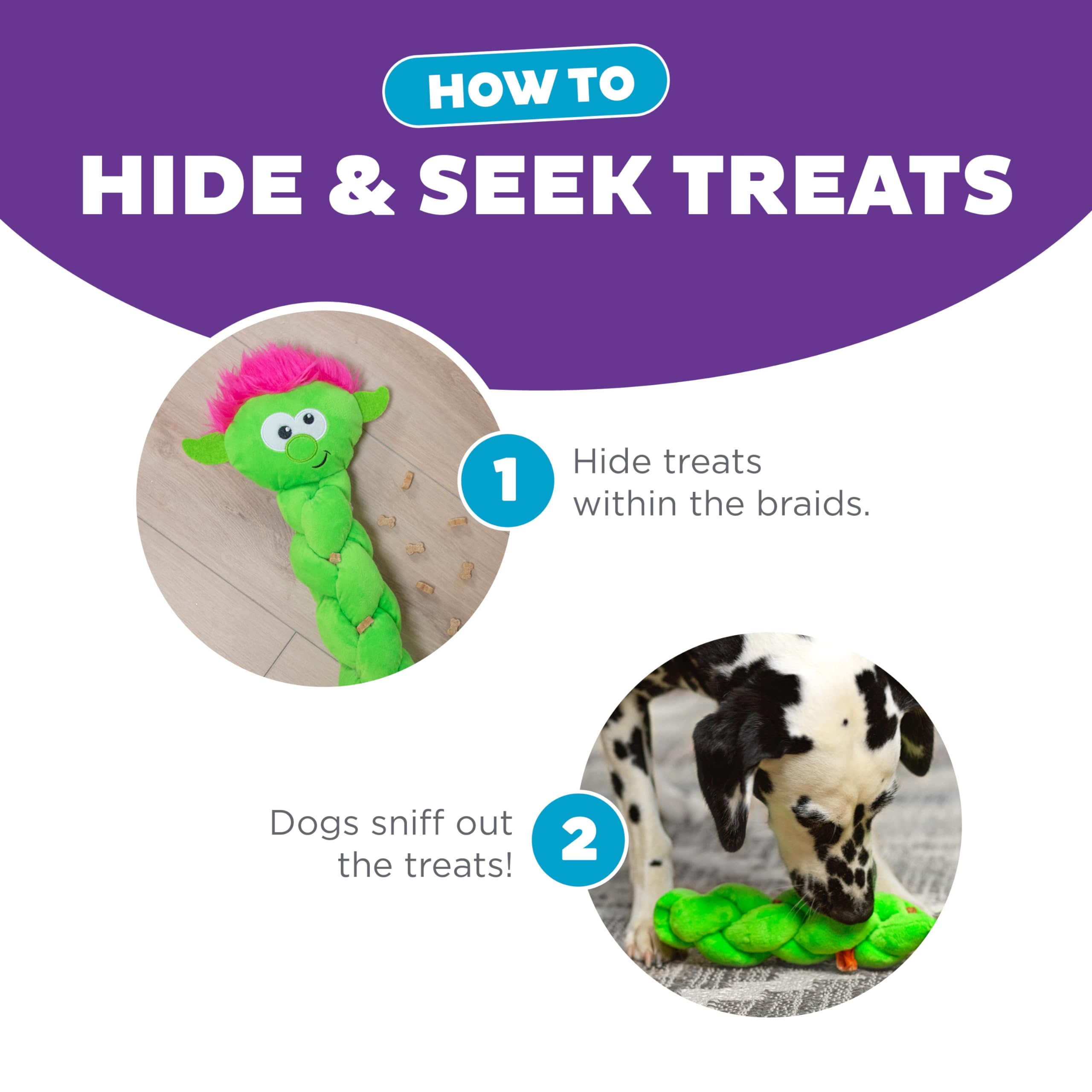 Foto 5 pulgar | Puzzle Para Perros Outward Hound Nina Ottosson Twistiez De Peluche - Venta Internacional.