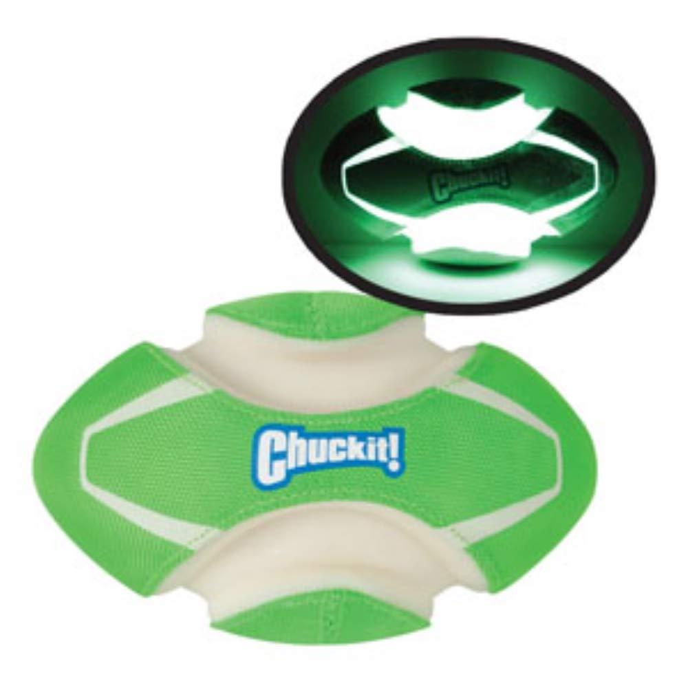 Foto 8 pulgar | Pelota De Fútbol Para Perros Chuckit Max Glow Fumble Fetch - Venta Internacional.