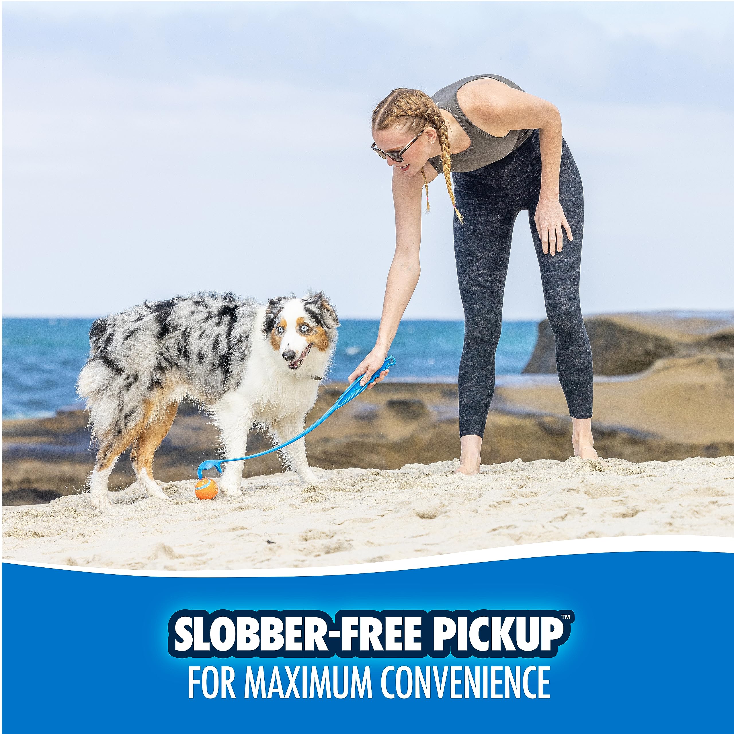 Foto 4 pulgar | Lanzador De Pelotas Para Perros Chuckit! Pro 18 M Con Pelota Mediana Para 9 A 27 Kg - Venta Internacional.