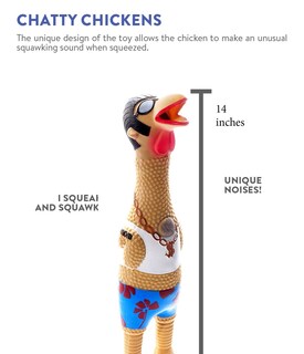 Foto 2 | Juguete Interactivo Para Perros Outward Hound Squawkers Earl Chicken - Venta Internacional.