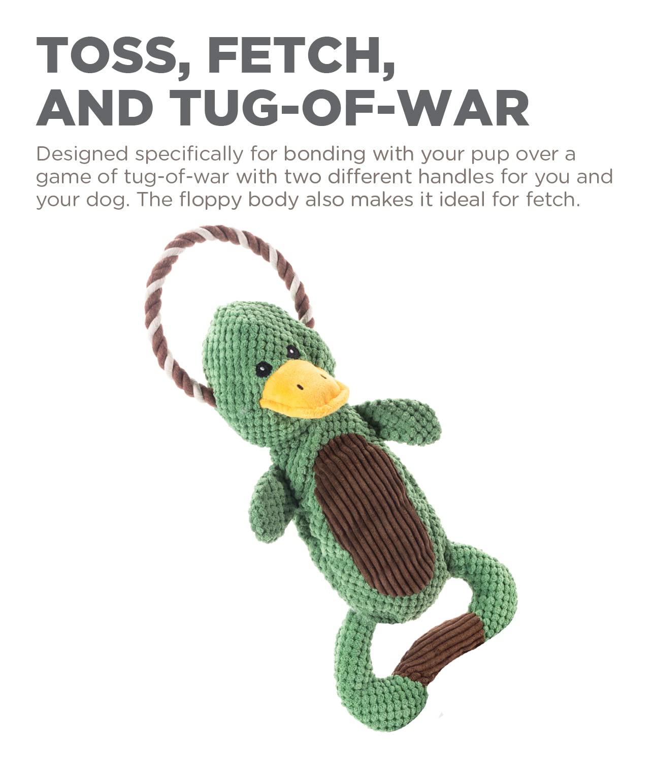 Foto 5 pulgar | Juguete De Peluche Interactivo Outward Hound Scrunch Bunch Duck Para Perros - Venta Internacional.