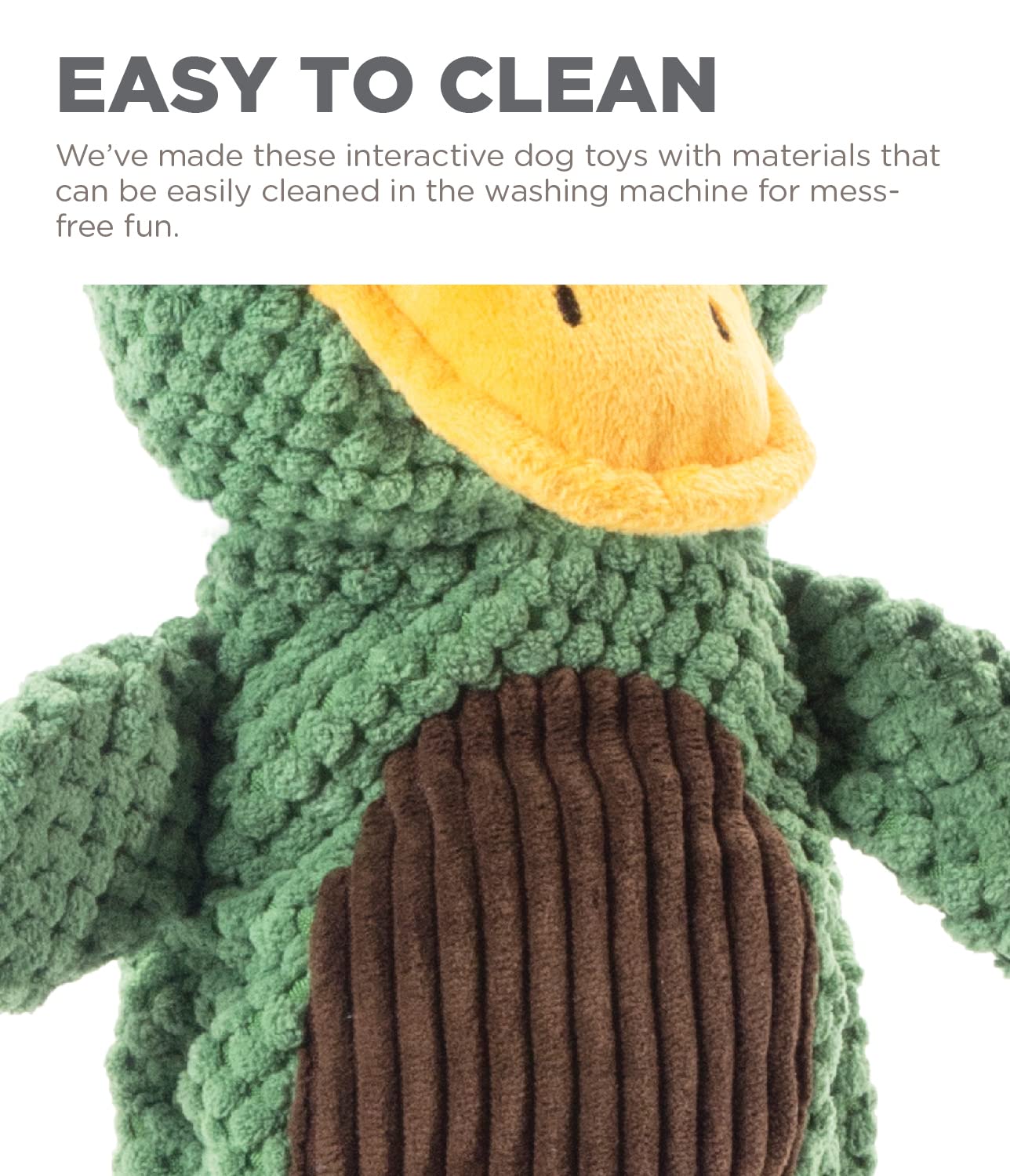 Foto 6 pulgar | Juguete De Peluche Interactivo Outward Hound Scrunch Bunch Duck Para Perros - Venta Internacional.