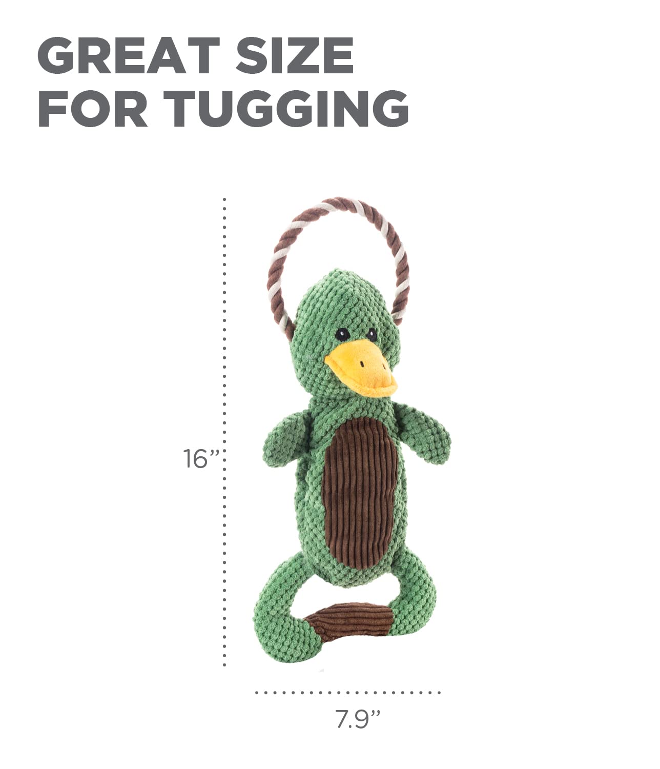 Foto 8 pulgar | Juguete De Peluche Interactivo Outward Hound Scrunch Bunch Duck Para Perros - Venta Internacional.