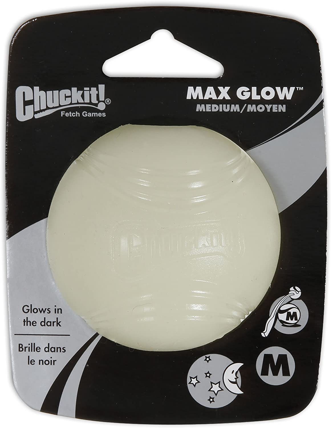 Foto 2 pulgar | Juguete Para Perros Chuckit! Max Glow Ball, Tamaño Mediano, Para Perros De 9 A 27 Kg, Paquete De 4 - Venta Internacion